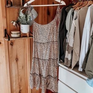 Leopard Print Shein mini dress